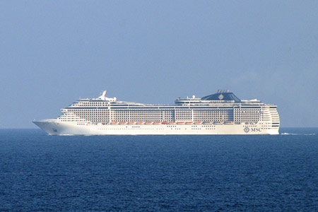 MSC FANTASIA - Photo:  Ian Boyle, 21st August 2009