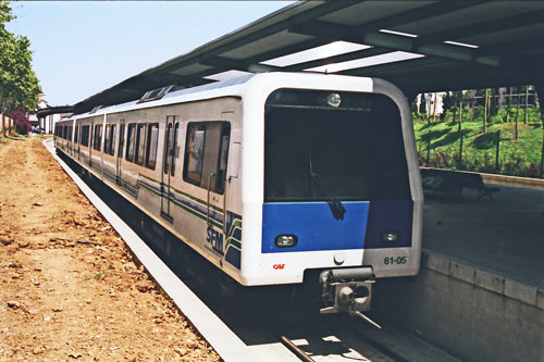 Palma, Majorca SFM station - Photo: � Ian Boyle, 1st August 1995 - www.sipmlon.co.uk