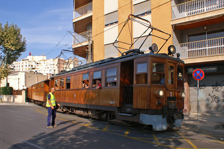 Loco No.1 at Palma - Photo:  Ian Boyle, 26th August 2009 - simplonpc.co.uk