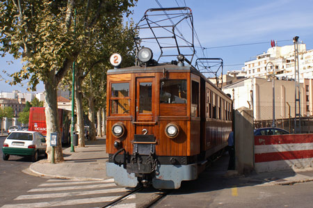 PALMA-SOLLER RAILWAY - Photo: © Ian Boyle, 26th August 2009