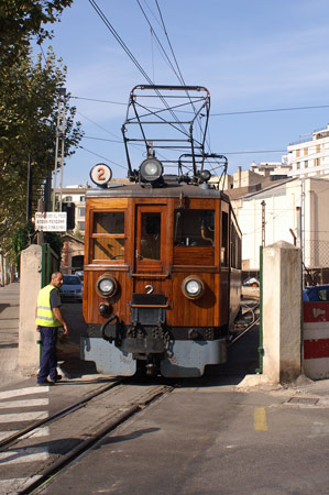 PALMA-SOLLER RAILWAY - Photo: © Ian Boyle, 26th August 2009