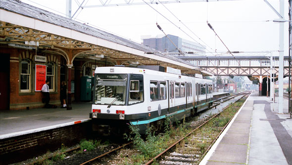 Manchester Tramkink - Photo: ©1992 Ian Boyle -  www.simplompc.co.uk - Simplon Postcards