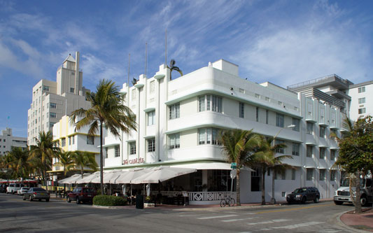 MIAMI OCEAN DRIVE - Art Deco - CELBRITY ECLIPSE 2012 Cruise - Photo: © Ian Boyle, April 2012 - www.simplonpc.co.uk