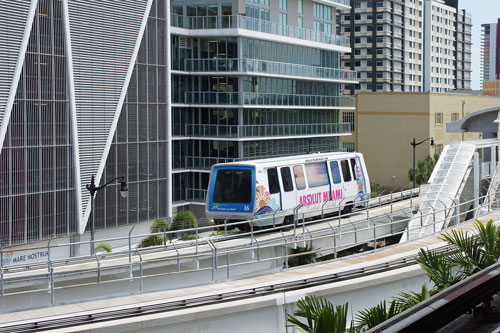 Miami Metromover - CELBRITY ECLIPSE 2012 Cruise - Photo: © Ian Boyle, April 2012 - www.simplonpc.co.uk