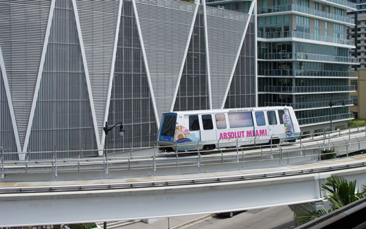 Miami Metromover - CELBRITY ECLIPSE 2012 Cruise - Photo: © Ian Boyle, April 2012 - www.simplonpc.co.uk