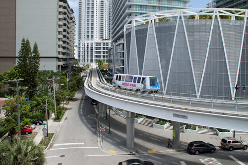 Miami Metromover - CELBRITY ECLIPSE 2012 Cruise - Photo: © Ian Boyle, April 2012 - www.simplonpc.co.uk