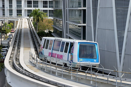 Miami Metromover - CELBRITY ECLIPSE 2012 Cruise - Photo: © Ian Boyle, April 2012 - www.simplonpc.co.uk