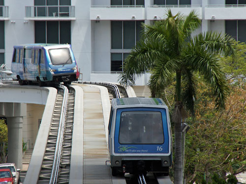 Miami Metromover - CELBRITY ECLIPSE 2012 Cruise - Photo: © Ian Boyle, April 2012 - www.simplonpc.co.uk