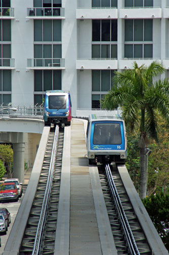 Miami Metromover - CELBRITY ECLIPSE 2012 Cruise - Photo: © Ian Boyle, April 2012 - www.simplonpc.co.uk