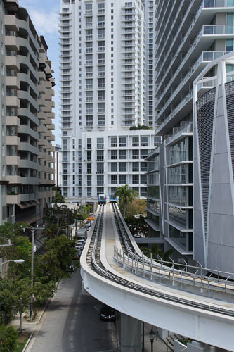 Miami Metromover - CELBRITY ECLIPSE 2012 Cruise - Photo: © Ian Boyle, April 2012 - www.simplonpc.co.uk