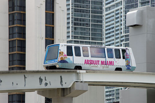 Miami Metromover - CELBRITY ECLIPSE 2012 Cruise - Photo: © Ian Boyle, April 2012 - www.simplonpc.co.uk