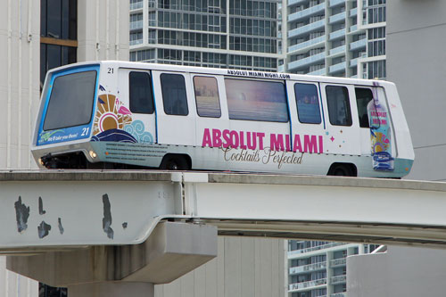 Miami Metromover - CELBRITY ECLIPSE 2012 Cruise - Photo: © Ian Boyle, April 2012 - www.simplonpc.co.uk