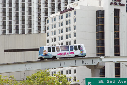 Miami Metromover - CELBRITY ECLIPSE 2012 Cruise - Photo: © Ian Boyle, April 2012 - www.simplonpc.co.uk