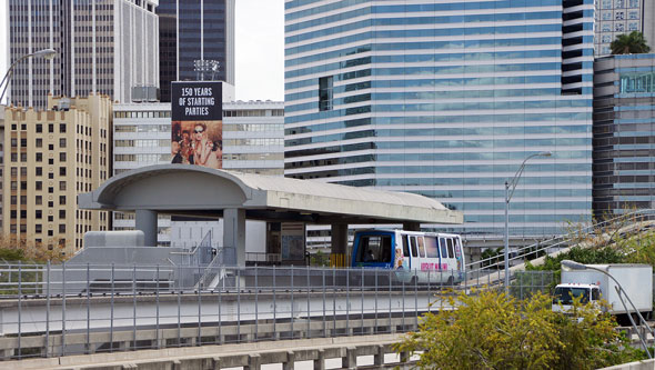 Miami Metromover - CELBRITY ECLIPSE 2012 Cruise - Photo: © Ian Boyle, April 2012 - www.simplonpc.co.uk