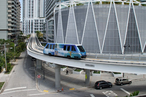 Miami Metromover - CELBRITY ECLIPSE 2012 Cruise - Photo: © Ian Boyle, April 2012 - www.simplonpc.co.uk