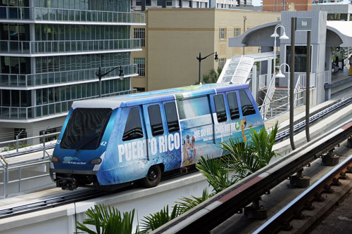 Miami Metromover - CELBRITY ECLIPSE 2012 Cruise - Photo: © Ian Boyle, April 2012 - www.simplonpc.co.uk