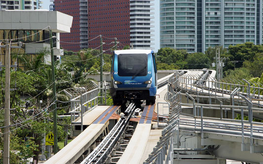 Miami Metromover - CELBRITY ECLIPSE 2012 Cruise - Photo: © Ian Boyle, April 2012 - www.simplonpc.co.uk