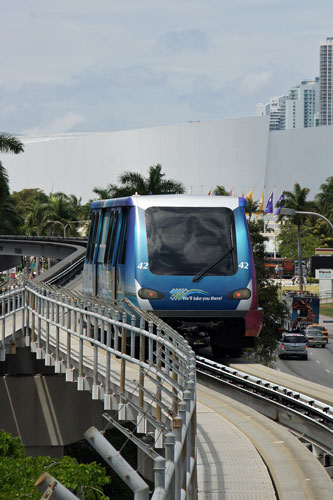 Miami Metromover - CELBRITY ECLIPSE 2012 Cruise - Photo: © Ian Boyle, April 2012 - www.simplonpc.co.uk