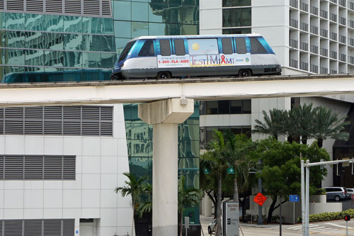 Miami Metromover - CELBRITY ECLIPSE 2012 Cruise - Photo: © Ian Boyle, April 2012 - www.simplonpc.co.uk