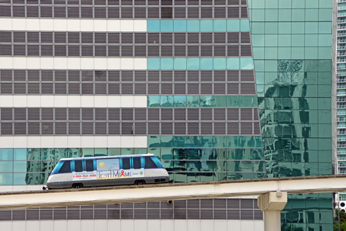 Miami Metromover - CELBRITY ECLIPSE 2012 Cruise - Photo: © Ian Boyle, April 2012 - www.simplonpc.co.uk