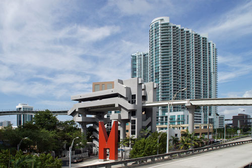 Miami Metromover - CELBRITY ECLIPSE 2012 Cruise - Photo: © Ian Boyle, April 2012 - www.simplonpc.co.uk