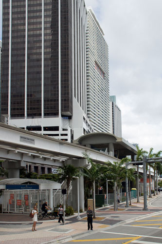 Miami Metromover - CELBRITY ECLIPSE 2012 Cruise - Photo: © Ian Boyle, April 2012 - www.simplonpc.co.uk