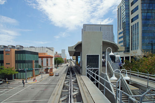 Miami Metromover - CELBRITY ECLIPSE 2012 Cruise - Photo: © Ian Boyle, April 2012 - www.simplonpc.co.uk