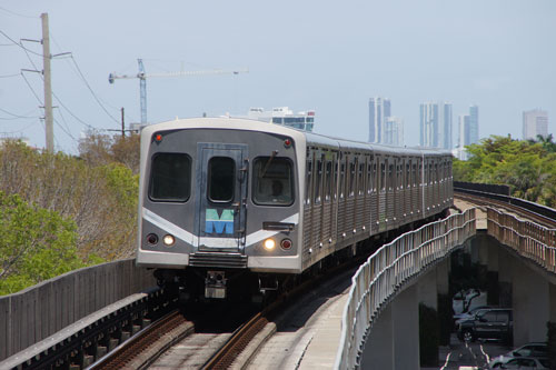 Miami Metrorail - CELBRITY ECLIPSE 2012 Cruise - Photo: © Ian Boyle, 19th April 2012 - www.simplonpc.co.uk