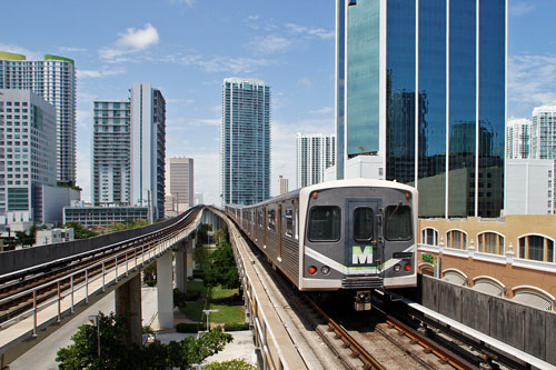 Miami Metrorail - CELBRITY ECLIPSE 2012 Cruise - Photo: © Ian Boyle, 19th April 2012 - www.simplonpc.co.uk