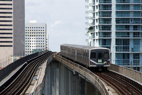 Miami Metrorail - CELBRITY ECLIPSE 2012 Cruise - Photo: © Ian Boyle, 19th April 2012 - www.simplonpc.co.uk