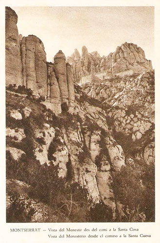 Monserrat - Funicular de Santa Cova - www.simplompc.co.uk - Simplon Postcards