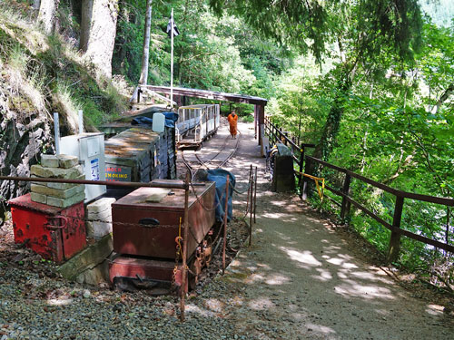 Morwellham Mine Railway - Photo: © Ian Boyle, 29th June 2015 - www.simplonpc.co.uk