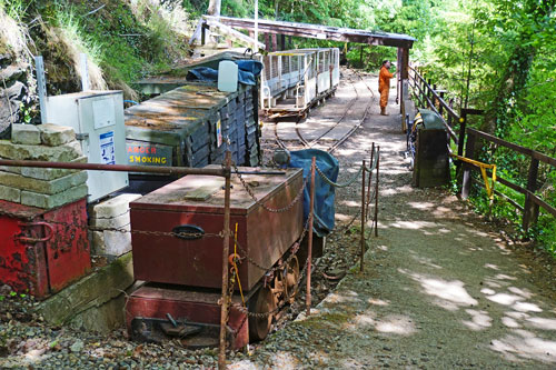 Morwellham Mine Railway - Photo: © Ian Boyle, 29th June 2015 - www.simplonpc.co.uk