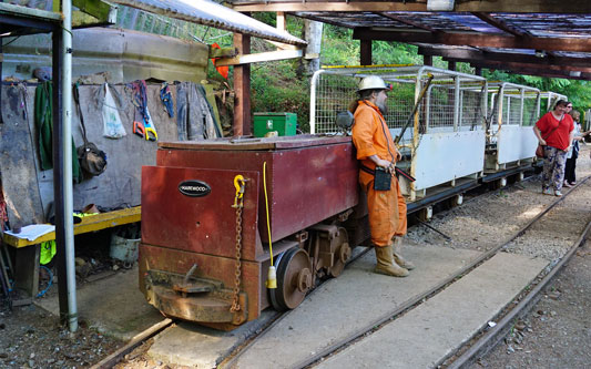 Morwellham Mine Railway - Photo: © Ian Boyle, 29th June 2015 - www.simplonpc.co.uk