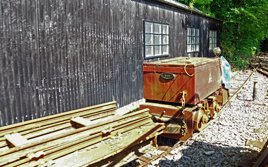 Morwellham Mine Railway - Photo: © Ian Boyle, 29th June 2015 - www.simplonpc.co.uk