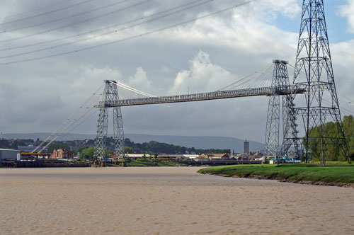 NEWPORT TRANSPORTER BRIDGE - Photo: ©2005 Ian Boyle - www.simplompc.co.uk - Simplon Postcards