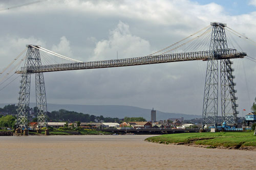 NEWPORT TRANSPORTER BRIDGE - Photo: ©2005 Ian Boyle - www.simplompc.co.uk - Simplon Postcards