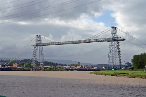 NEWPORT TRANSPORTER BRIDGE - Photo: ©2005 Ian Boyle - www.simplompc.co.uk - Simplon Postcards