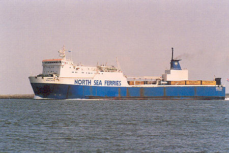 Photo of North Sea Ferries MV Norsky - Ipswich-Europort Ferry