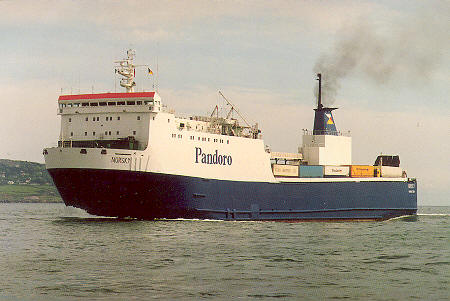 Ibex - Norsea - Norsky - European Envoy - Envoy - Ferry