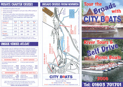  NORWICH CITY BOATS BROCHURE - www.simplonpc.co.uk