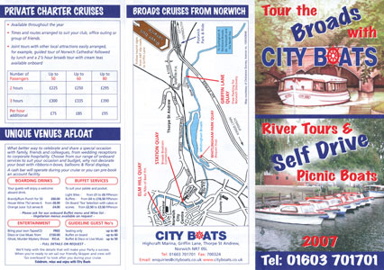  NORWICH CITY BOATS BROCHURE - www.simplonpc.co.uk