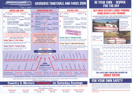  NORWICH CITY BOATS BROCHURE - www.simplonpc.co.uk