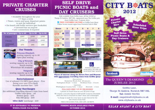  NORWICH CITY BOATS BROCHURE - www.simplonpc.co.uk