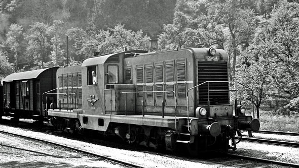 ÖBB Class2045 - Photo: ©1974 Ian Boyle - www.simplonpc.co.uk - Simplon Postcards