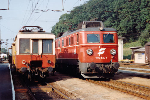 ÖBB Class1010 - Photo: ©1989 Ian Boyle - www.simplonpc.co.uk - Simplon Postcards