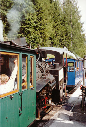 ÖBB Schafberg - Photo: ©1989 Ian Boyle - www.simplonpc.co.uk - Simplon Postcards