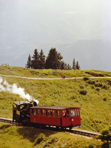 ÖBB Schafberg - Photo: ©1989 Ian Boyle - www.simplonpc.co.uk - Simplon Postcards