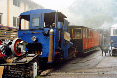 ÖBB Schafberg - Photo: ©1989 Ian Boyle - www.simplonpc.co.uk - Simplon Postcards