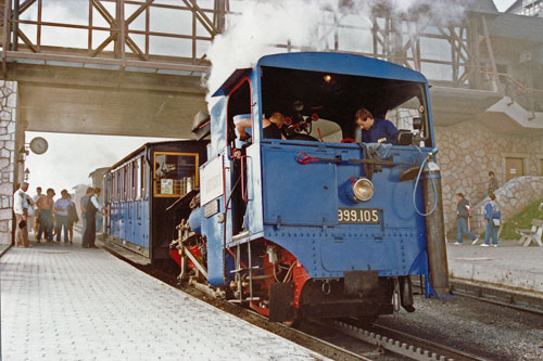 ÖBB Schafberg - Photo: ©1989 Ian Boyle - www.simplonpc.co.uk - Simplon Postcards